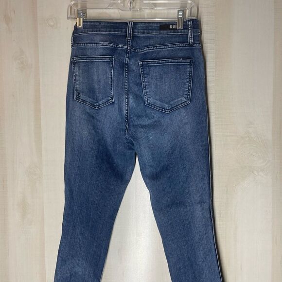 Kut from the Kloth Connie Fab AB ankle skinny distressed jeans, size 4‎ - Picture 9 of 16